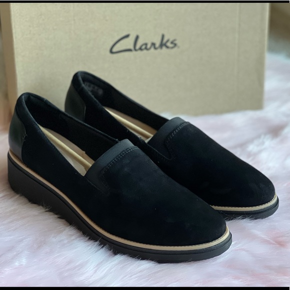 New Sharon Dolly Wide Wedge Casual Shoe - Clarks - Picture 2 of 16